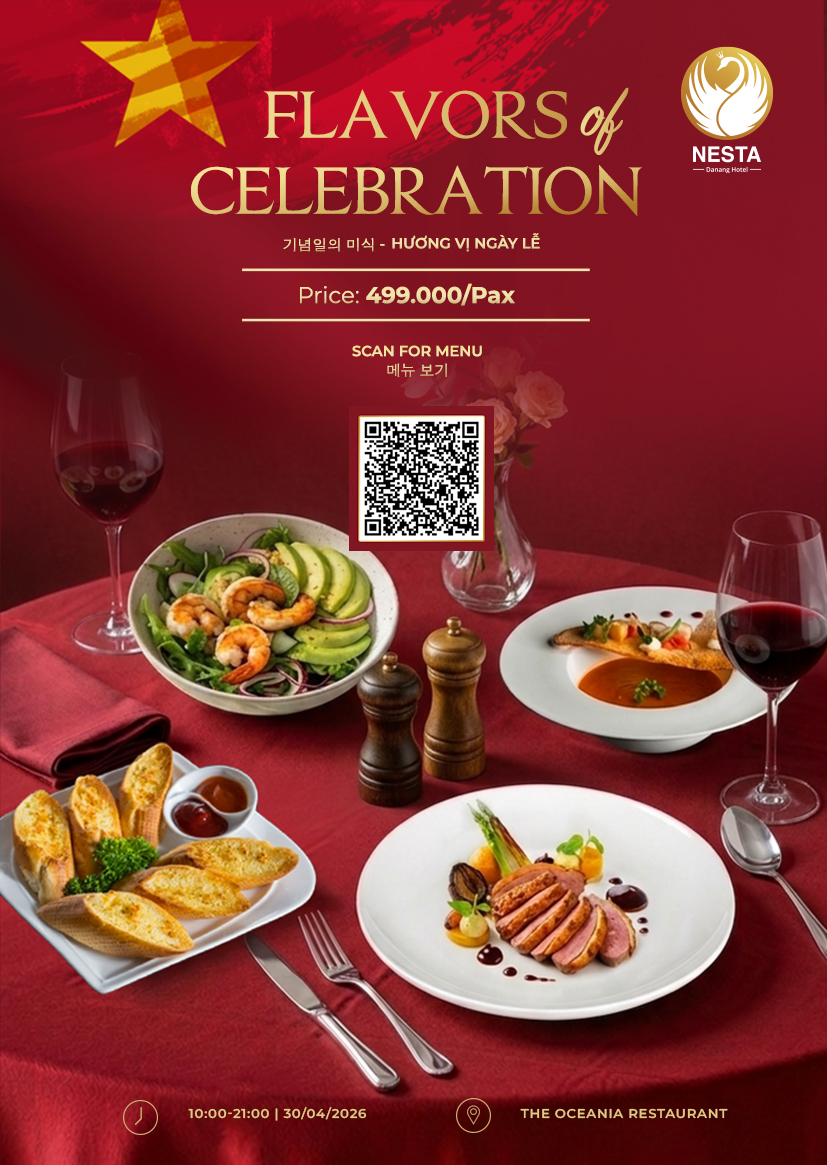 Chỉ 499K/khách, thưởng trọn hương vị ngày lễ