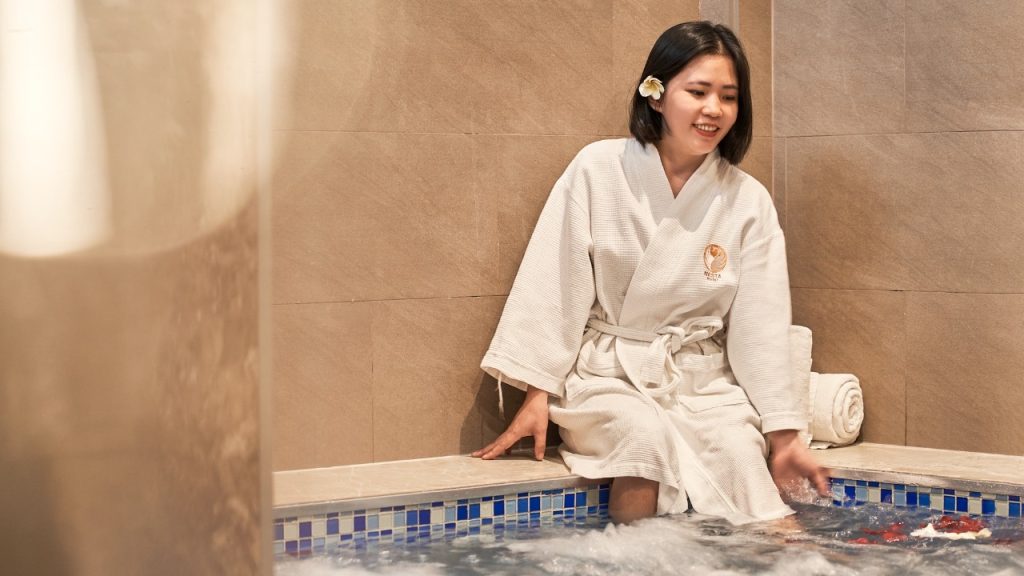 Spa tại Nesta Danang Hotel giúp thư giãn sau ngày dài khám phá Đà Nẵng 