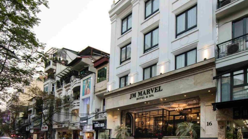JM Marvel Hotel & Spa hiện đại tại phố cổ Hà Nội