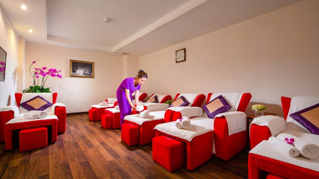 Dịch vụ spa thư giãn tại khách sạn phố cổ Hà Nội Nesta Hanoi Hotel