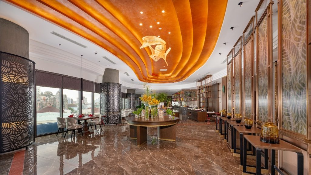 Không gian nhà hàng Velora tại Nesta Celia Danang Hotel