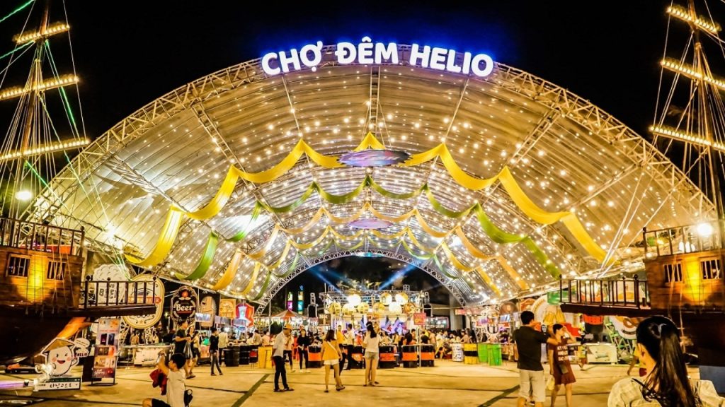 Chợ đêm Helio là điểm ăn uống nổi tiếng về đêm
