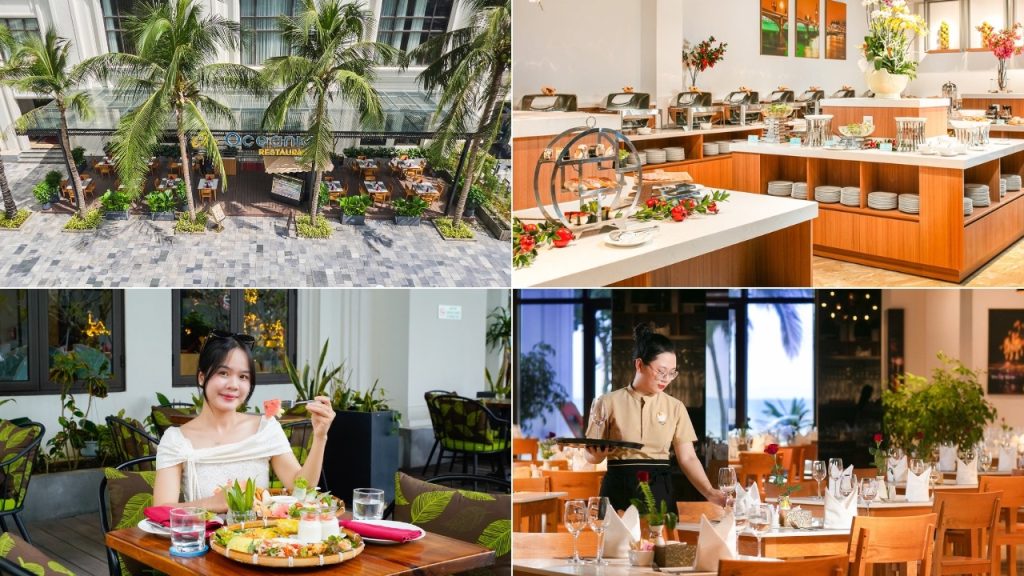 Nhà hàng The Oceania phục vụ buffet sáng đa dạng cùng nhiều món ăn Á – Âu hấp dẫn