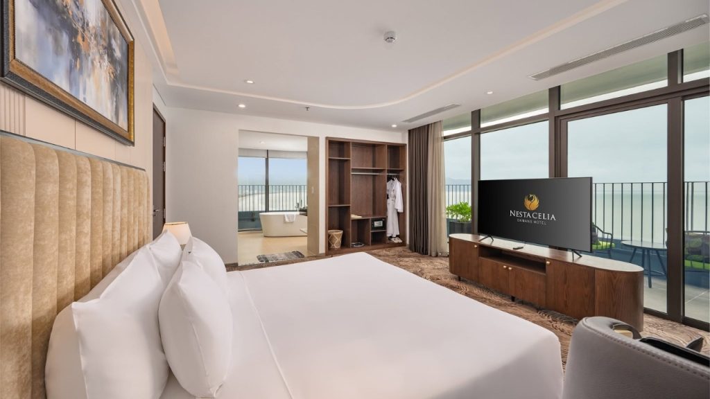 Thiết kế phòng nghỉ tinh tế tại Nesta Celia Danang Hotel
