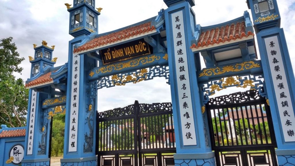 Vạn Đức Tự Hội An với không gian giản dị và thanh tịnh 