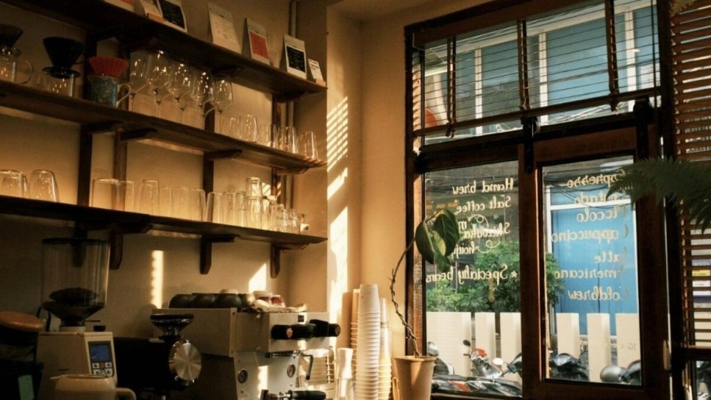 Good Coffee rooftop cà phê chill Đà Nẵng hoàng hôn
