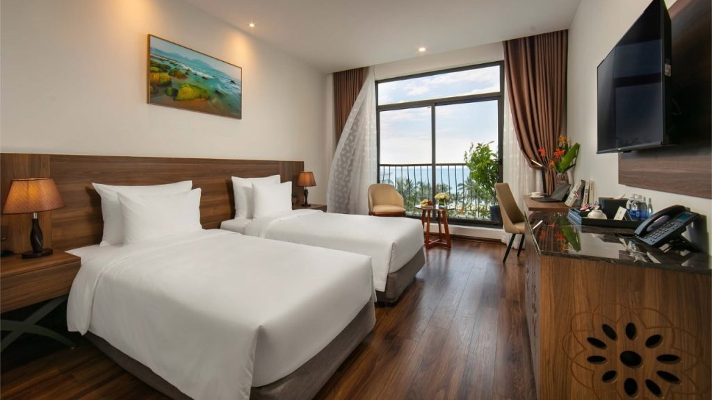 Không gian lưu trú tiện nghi tại Nesta Danang Hotel