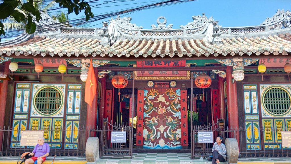 Kiến trúc Trung Hoa đặc trưng tại Quan Công Miếu 