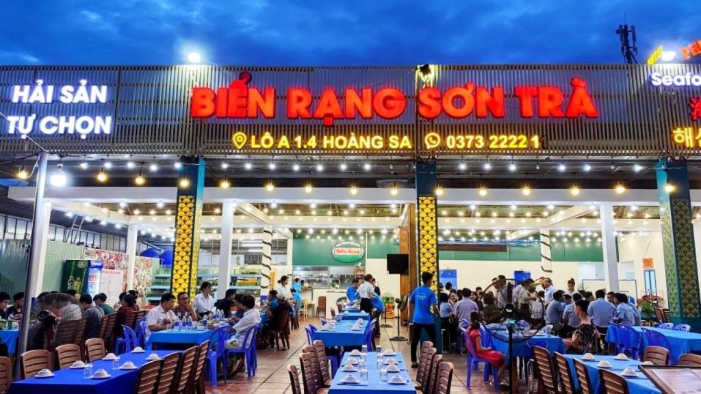 Quán hải sản ngon Đà Nẵng Biển Rạng