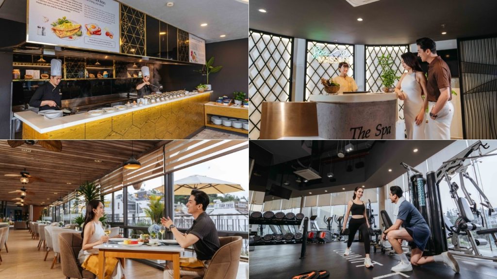 Nhà hàng, spa, gym và nhiều tiện ích nổi bật tại Nesta Valley Dalat Hotel