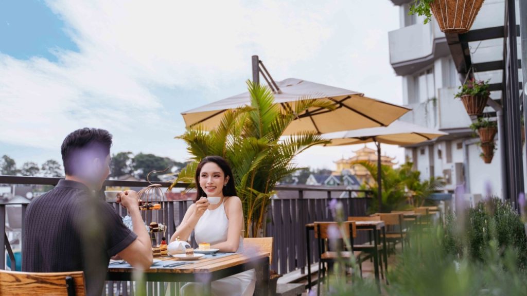 Không gian xanh cùng tầm nhìn thoáng đãng tại Nesta Valley Dalat Hotel