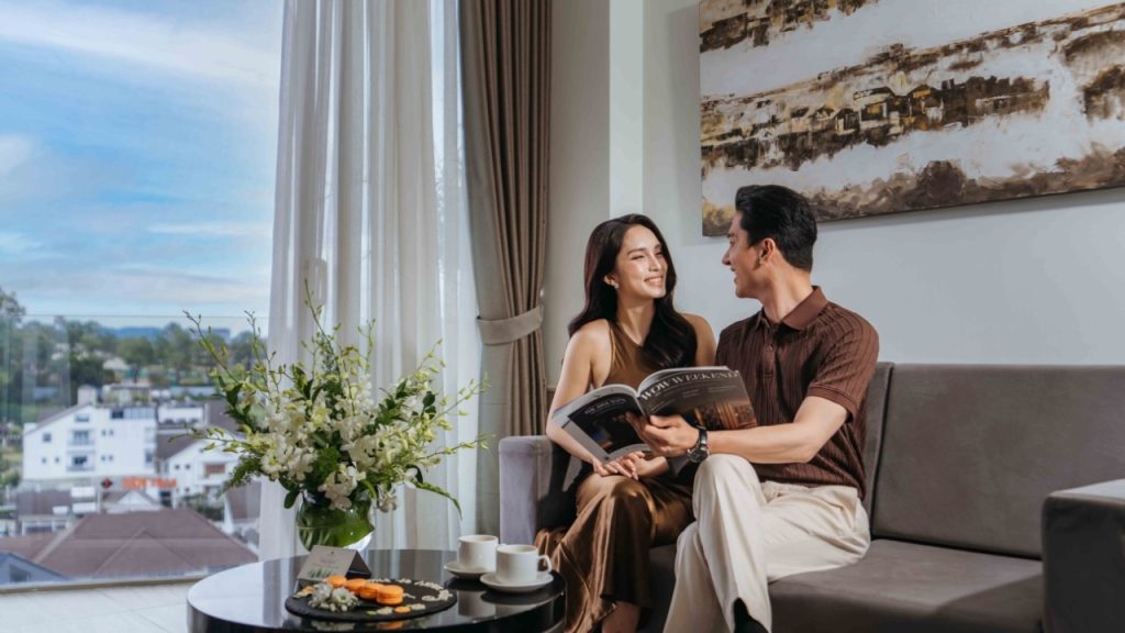 Không gian nghỉ dưỡng xanh và yên tĩnh tại Nesta Valley Dalat Hotel