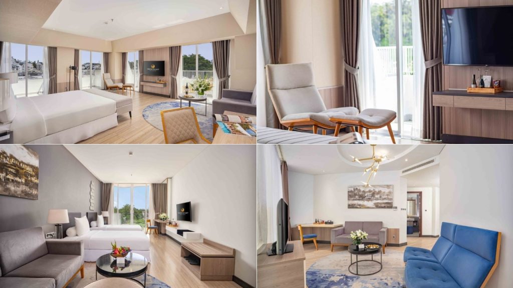 Các hạng phòng rộng rãi và đầy đủ tiện nghi tại Nesta Valley Dalat Hotel  