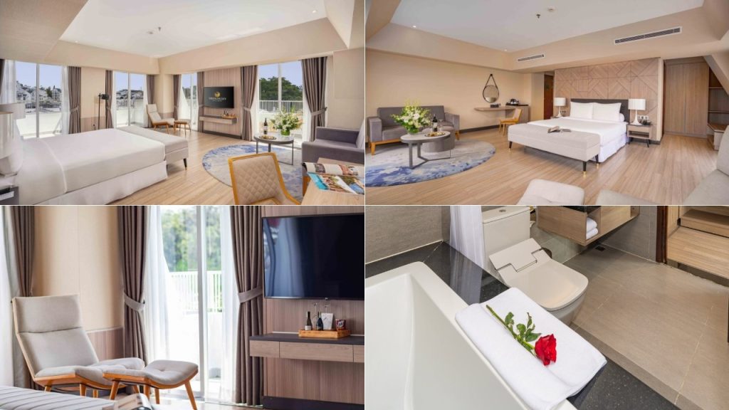 Nesta Valley Dalat Hotel mang đến trải nghiệm nghỉ dưỡng kết hợp bồn tắm riêng thư giãn
