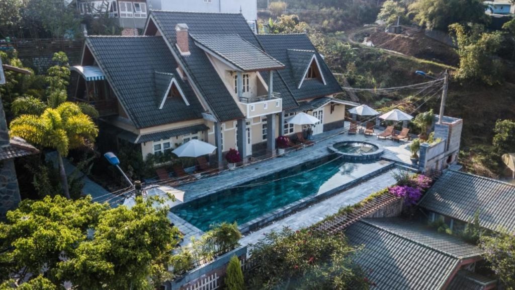 Khách sạn view đẹp ở Đà Lạt Zen Valley Dalat giữa không gian rừng thông và núi đồi