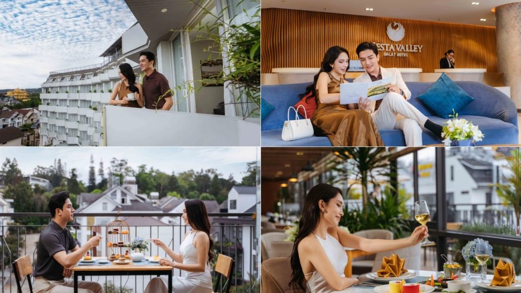 Không gian và tiện ích nổi bật của Nesta Valley Dalat Hotel tại Đà Lạt