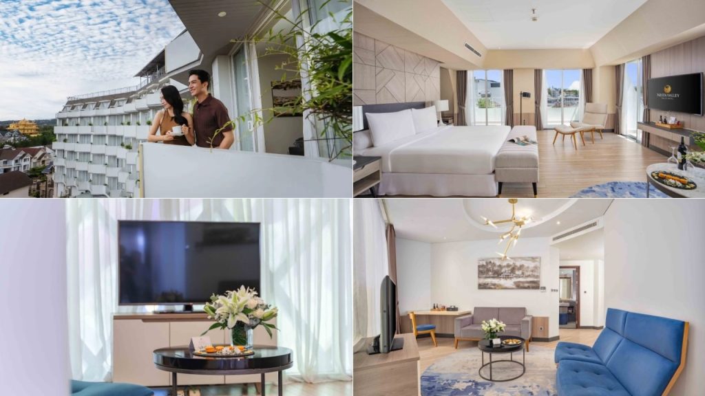Không gian nghỉ dưỡng ấm cúng tại Nesta Valley Dalat Hotel