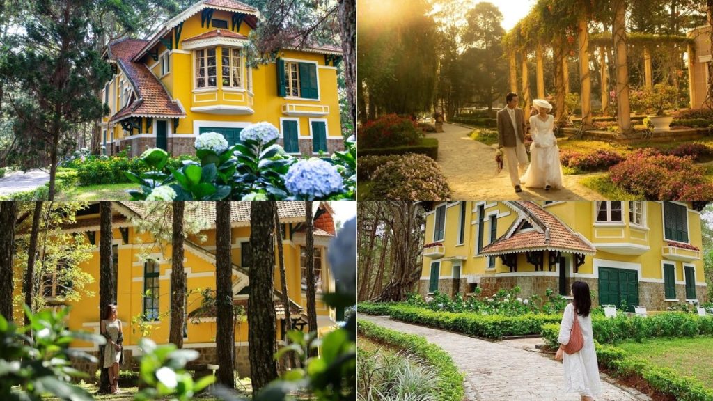 Góc check-in đẹp tại Dinh Bảo Đại Đà Lạt