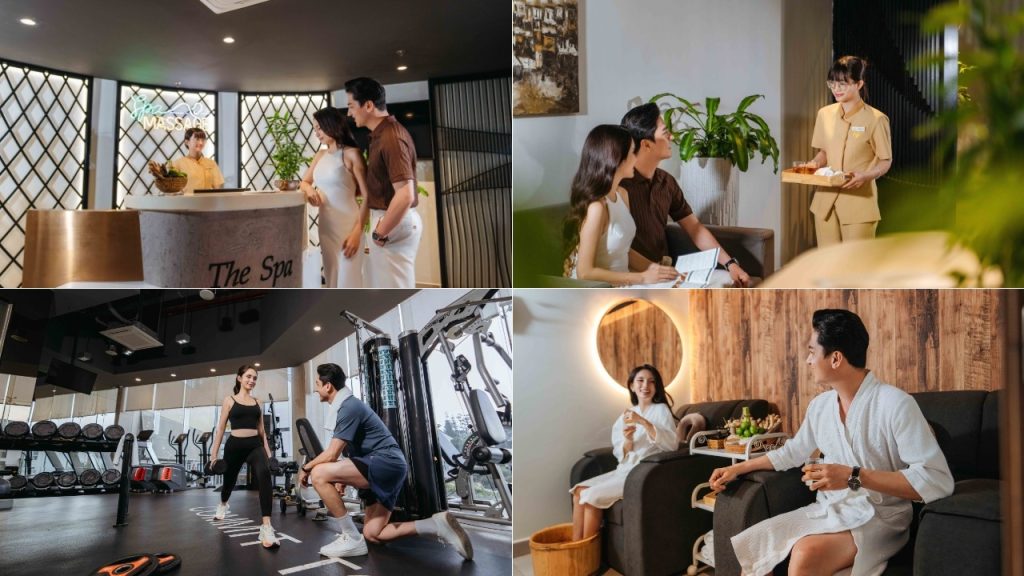 Không gian thư giãn tại Nesta Spa thuộc Nesta Valley Dalat Hotel 
