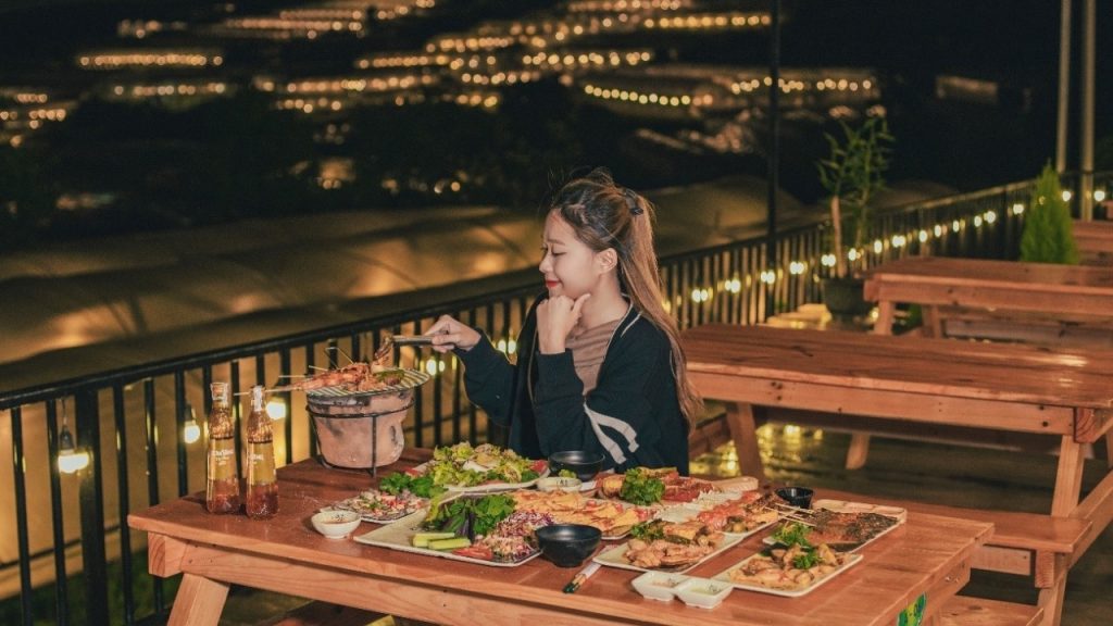 Kinh nghiệm thưởng thức đồ nướng ở Đà Lạt buổi tối