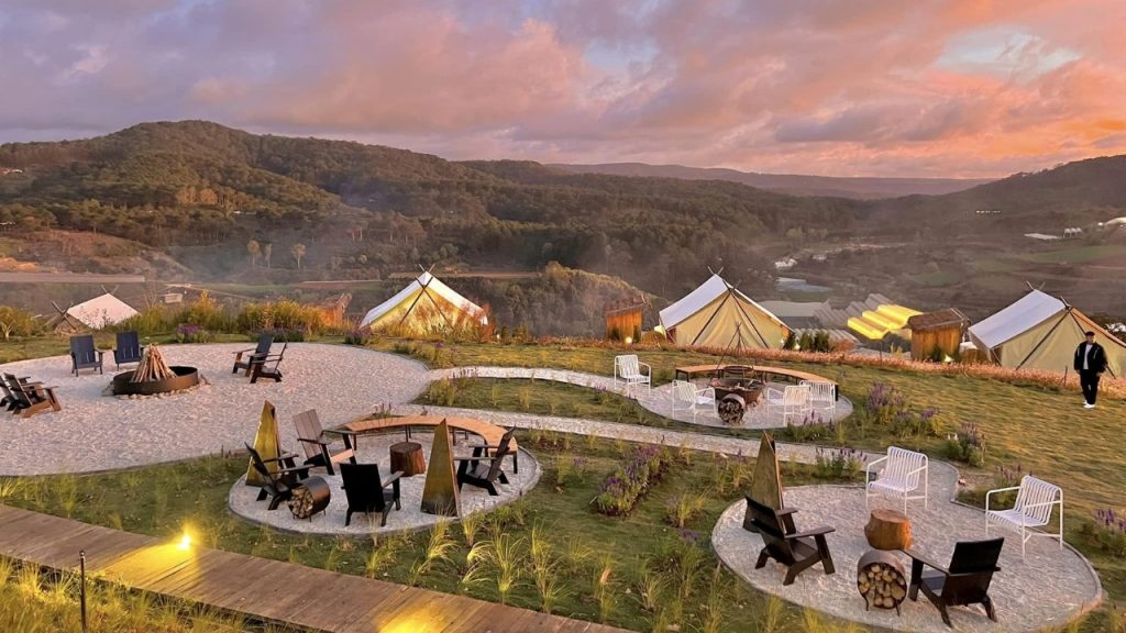 Nông trại và khu camping kết hợp trải nghiệm tại Đà Lạt
