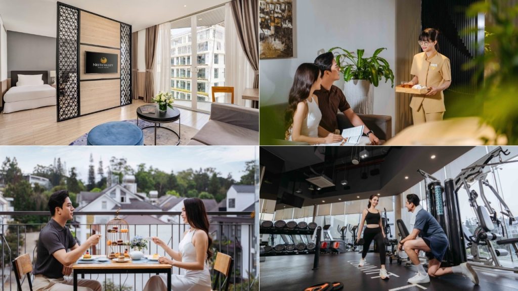 Các tiện ích nghỉ dưỡng hiện đại tại Nesta Valley Dalat Hotel