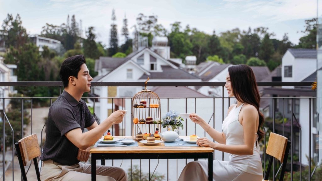 Không gian lưu trú yên tĩnh với nhiều mảng xanh tại Nesta Valley Dalat Hotel 