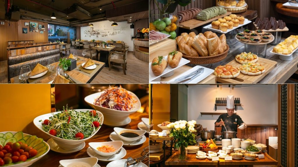 Nhà hàng Swan phục vụ ẩm thực Á – Âu tại Nesta Saigon Hotel