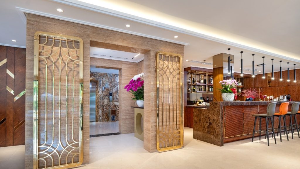 Khu vực sảnh và các không gian tiện ích bên trong Nesta Hotel & Spa Hà Nội
