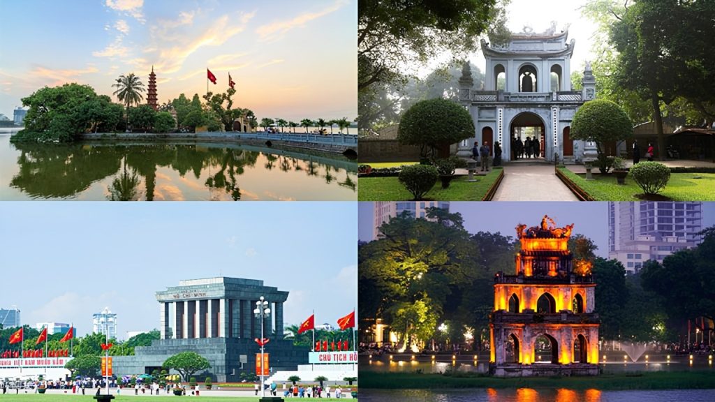Vị trí Nesta Hotel & Spa gần các điểm tham quan nổi bật tại Hà Nội