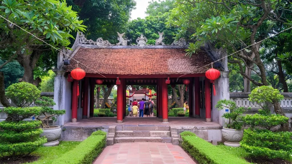 Văn Miếu Môn và Cổng Đại Trung trong khu di tích
