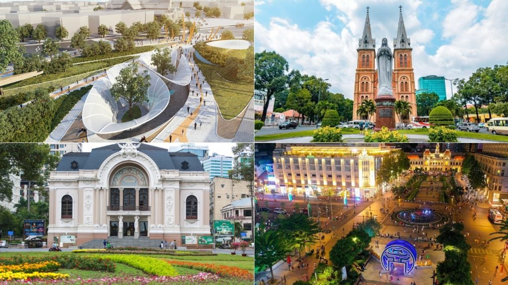Địa điểm du lịch cách Nesta Saigon Hotel 500m đến 800m