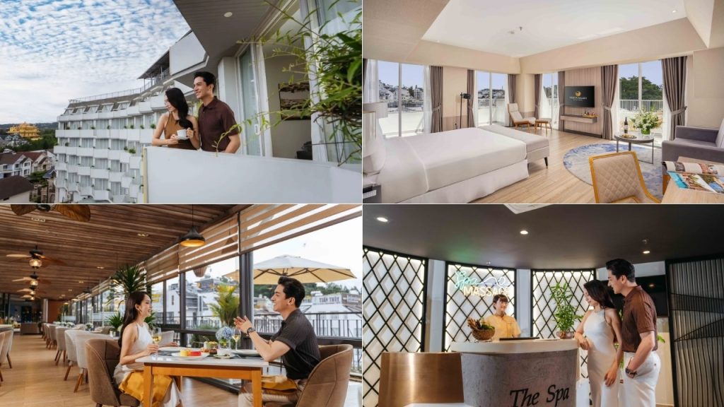 Không gian xanh mang đến trải nghiệm nghỉ dưỡng tại Nesta Valley Dalat Hotel 