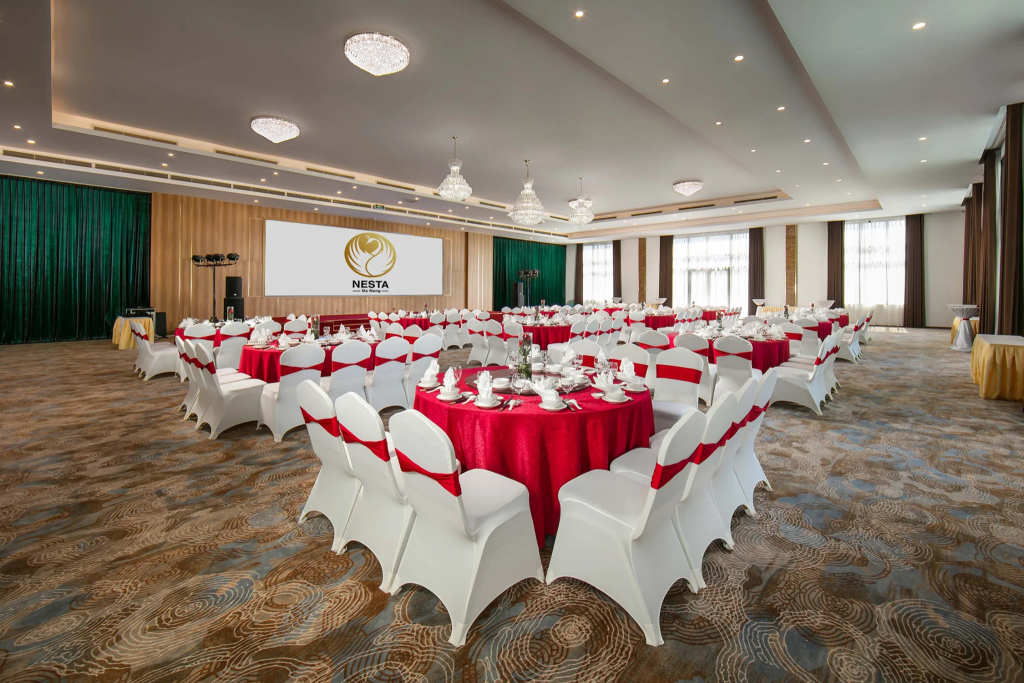 Không gian hội nghị và khu vực tổ chức sự kiện tại Nesta Danang Hotel 