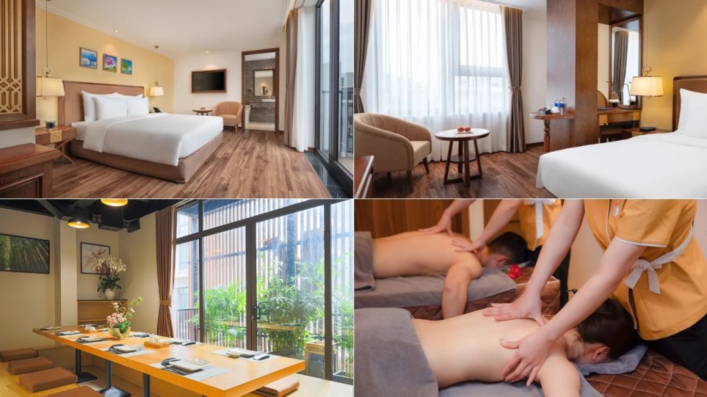 Nesta Hotel & Spa의 객실, 가와 레스토랑 및 스파 서비스