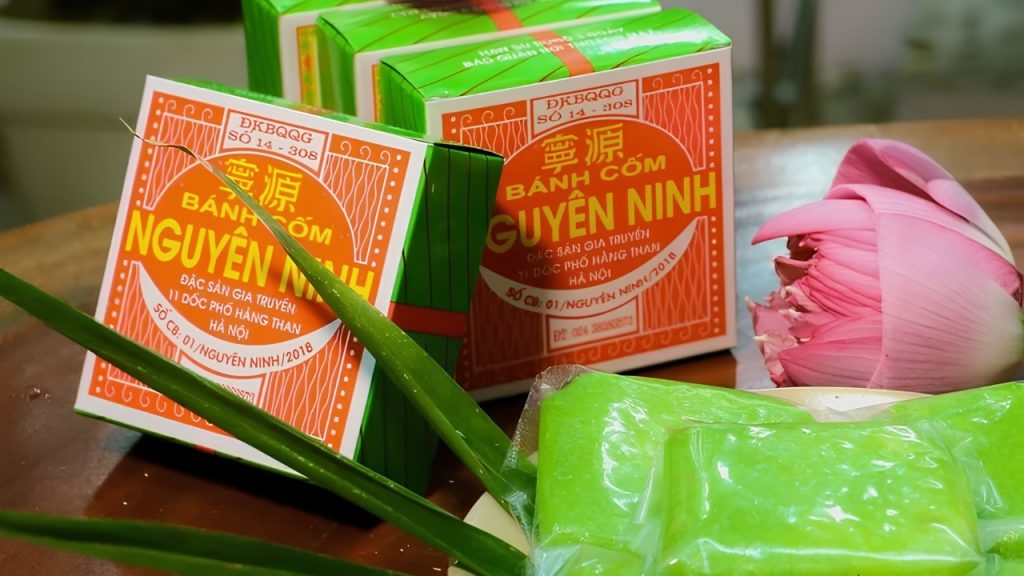 享誉盛名的河内老字号青米饼品牌