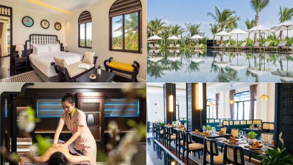 Không gian nghỉ dưỡng kết hợp spa và Yoga tại Nesta Hoian Resort and Spa